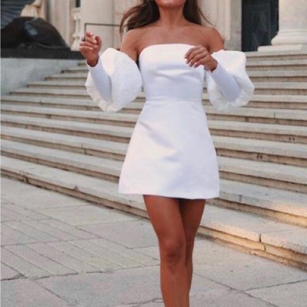 Bridal Mini Dress
